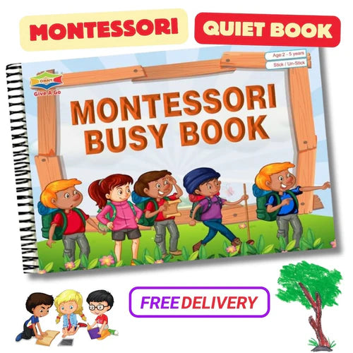 Montessori Busy Book (COD + Free Shipping)