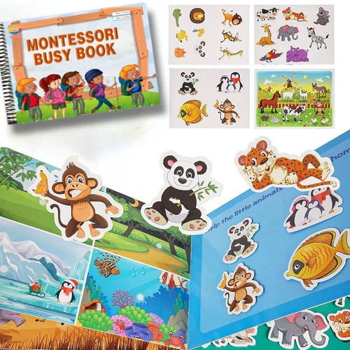 Montessori Busy Book (COD + Free Shipping)