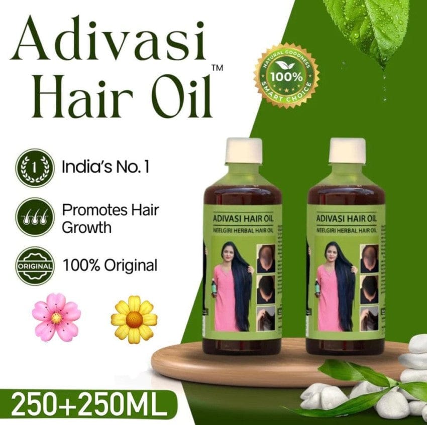 Adivasi Neelgiri Herbal Hair Oil (Pack of 2)