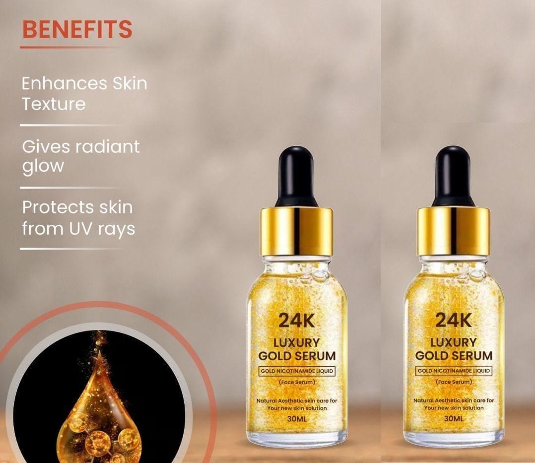 Rejuviox™️ 24K Gold Serum (Pack of 2)