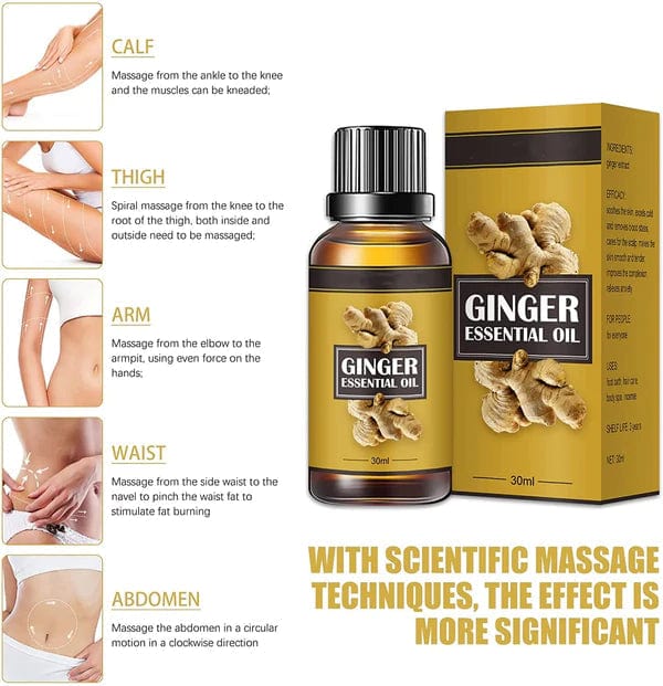 Belly Drainage Ginger Essential Oil (Pack of 2)