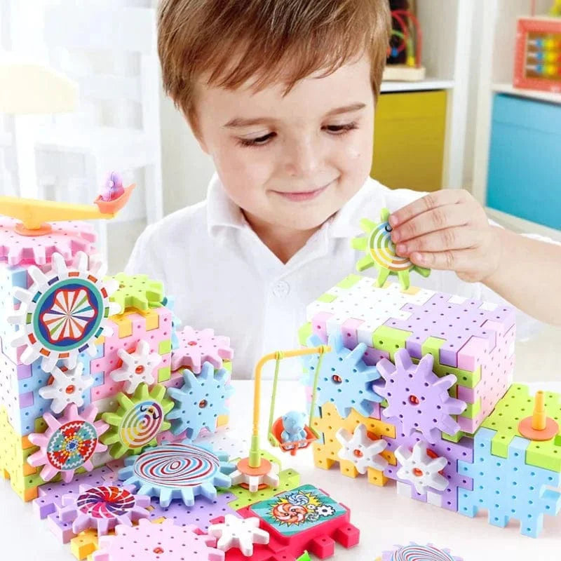 Blockzy™️ DIY Electric Gear Building Block (101 Pieces)