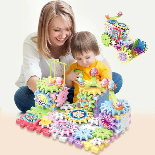 Blockzy™️ DIY Electric Gear Building Block (101 Pieces)