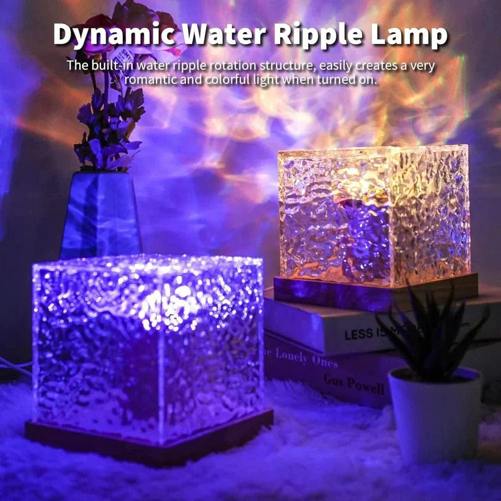 Dynamic Water Reflection Night Lamp