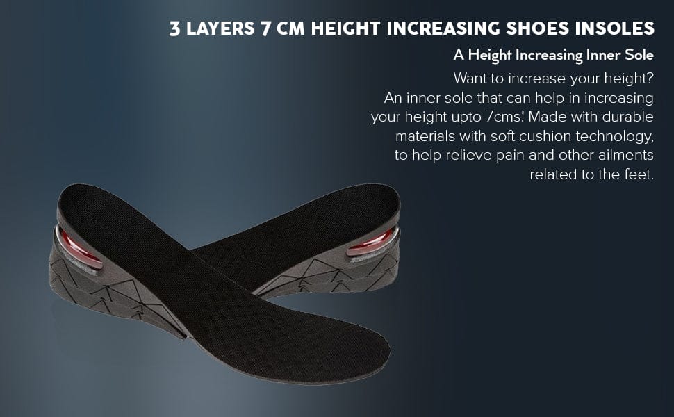 Height Enhancing Shoe Insoles