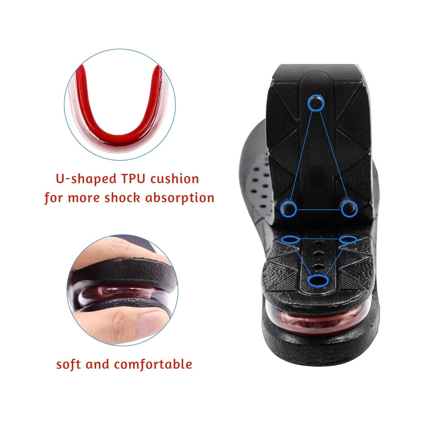 Height Enhancing Shoe Insoles