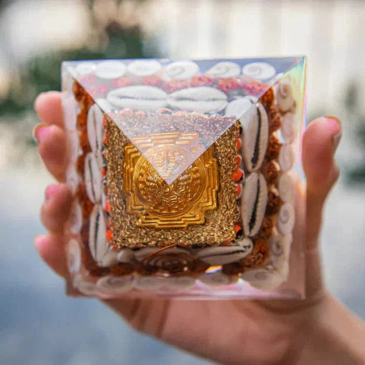 Laxmi Pyramid Shri Yantra Gomti Chakra