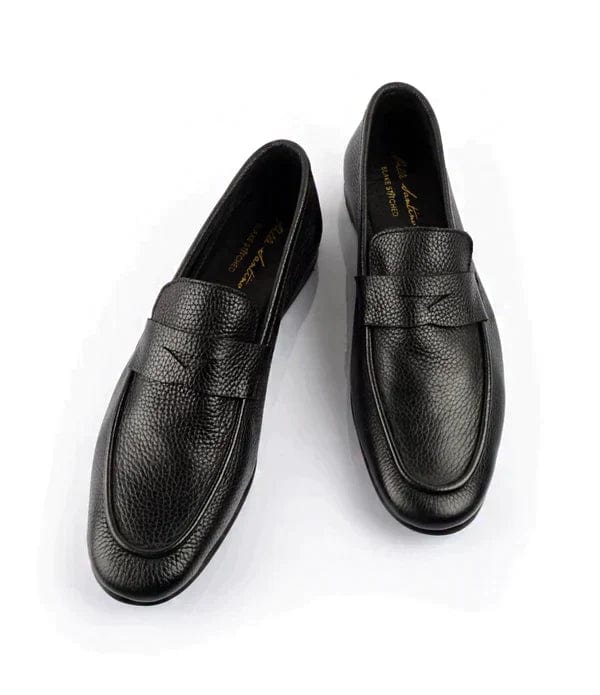 Men's Shoes Slip On Loafers Leather Shoe Men Slipon Shoes  - GlideLux™️ Handmade Milled Penny Loafers GlideLux™️ Handmade Milled Penny Loafers Zaavio®