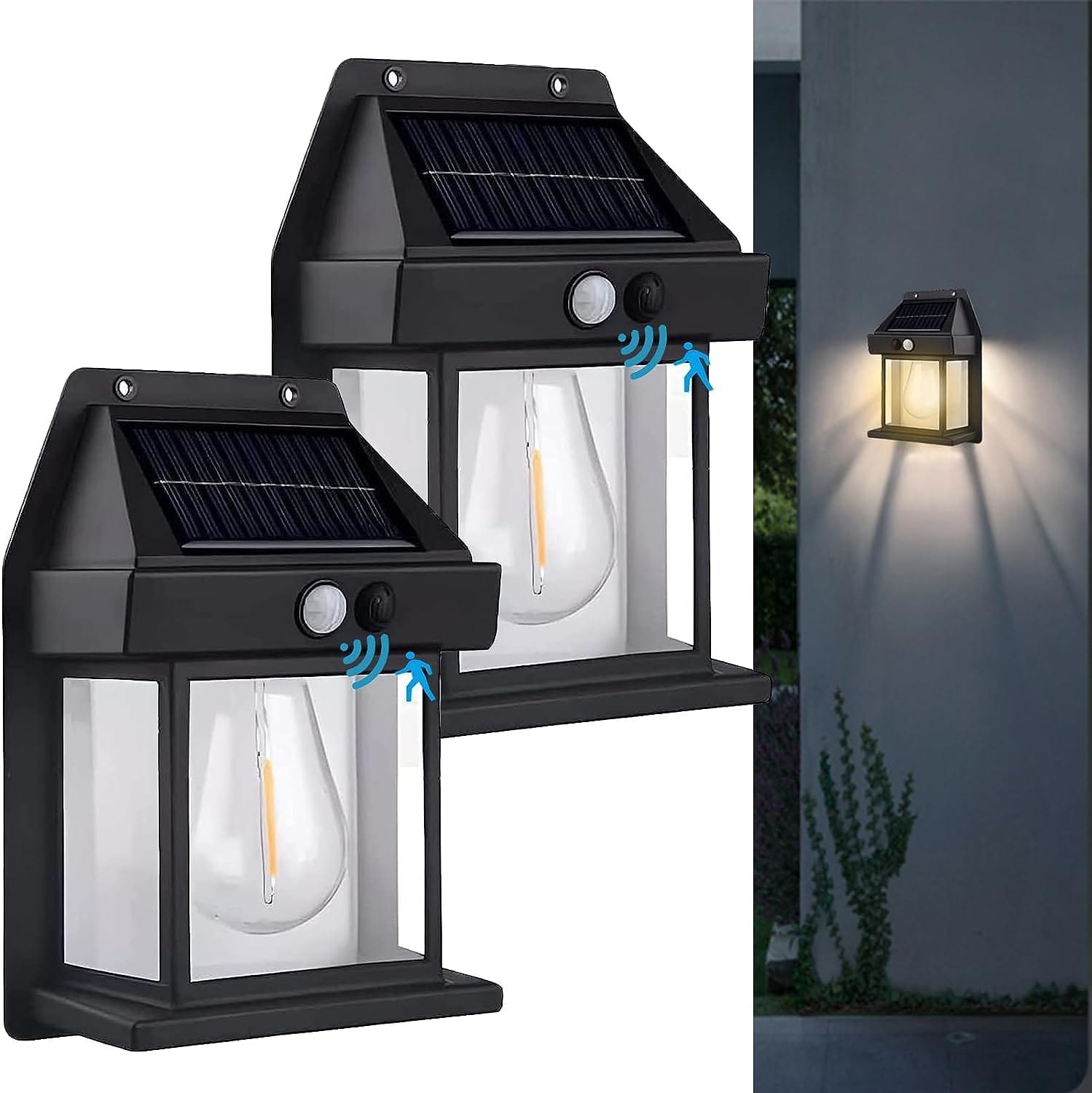 Pack of 1 Retro Solar Tungsten Lamp Zaavio®