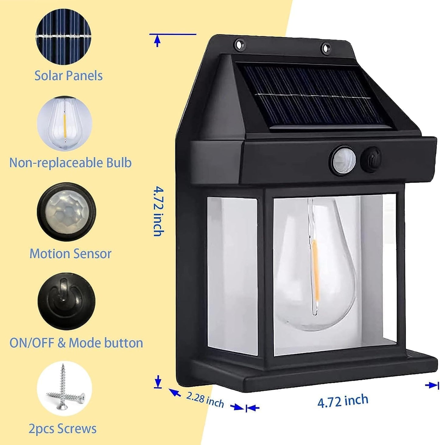 Retro Solar Tungsten Lamp Zaavio®