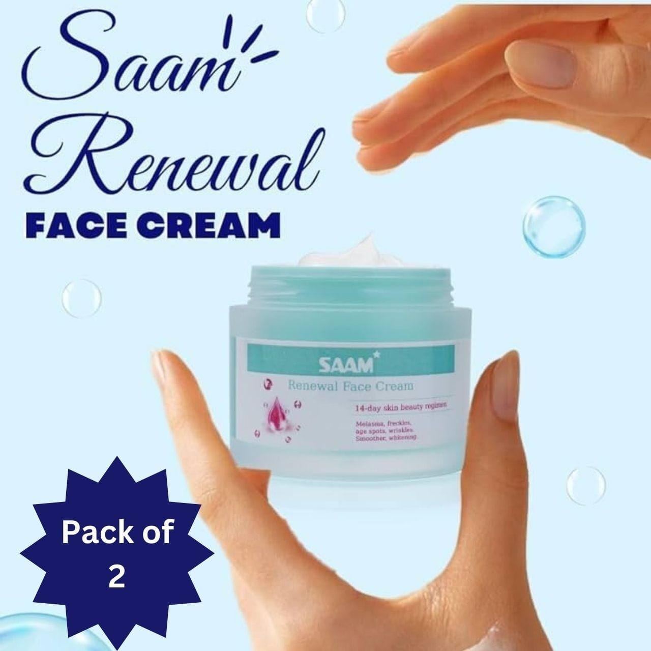 Saam Face Renewal Cream (Pack Of 2)