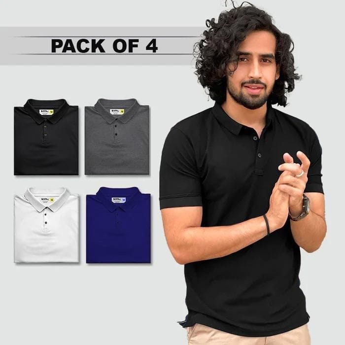 T shirt Polo Mens Tshirt Collar Tshirt Men Tops Regular Fit - PoloPrime™️ Men's T-Shirt (Buy 1 Get 3 Free) M PoloPrime™️ Men's T-Shirt (Buy 1 Get 3 Free) Zaavio®