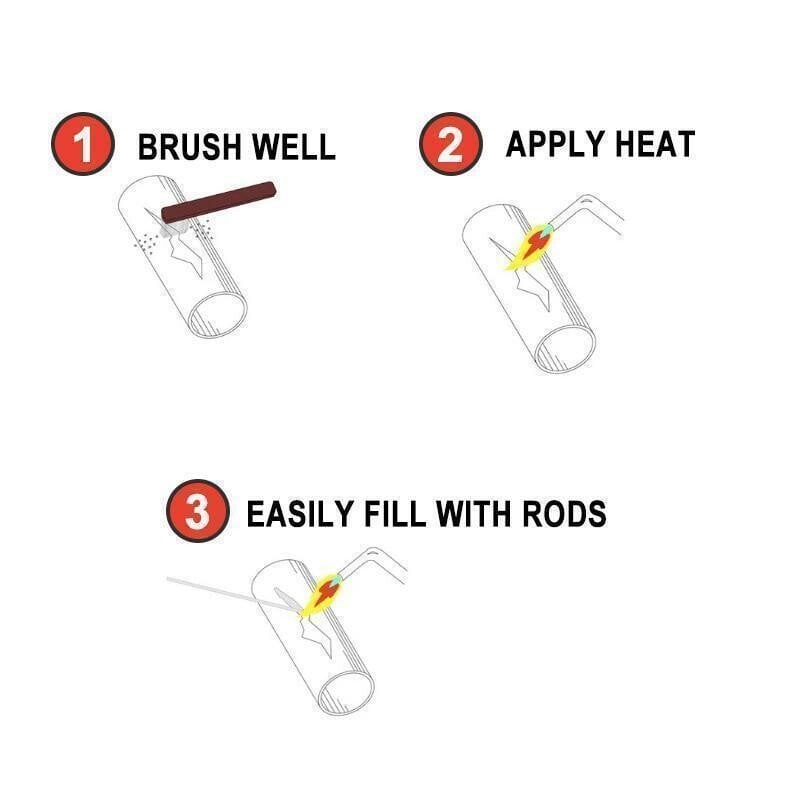 Weldeezy™️ Magical Welding Flux-Cored Rods