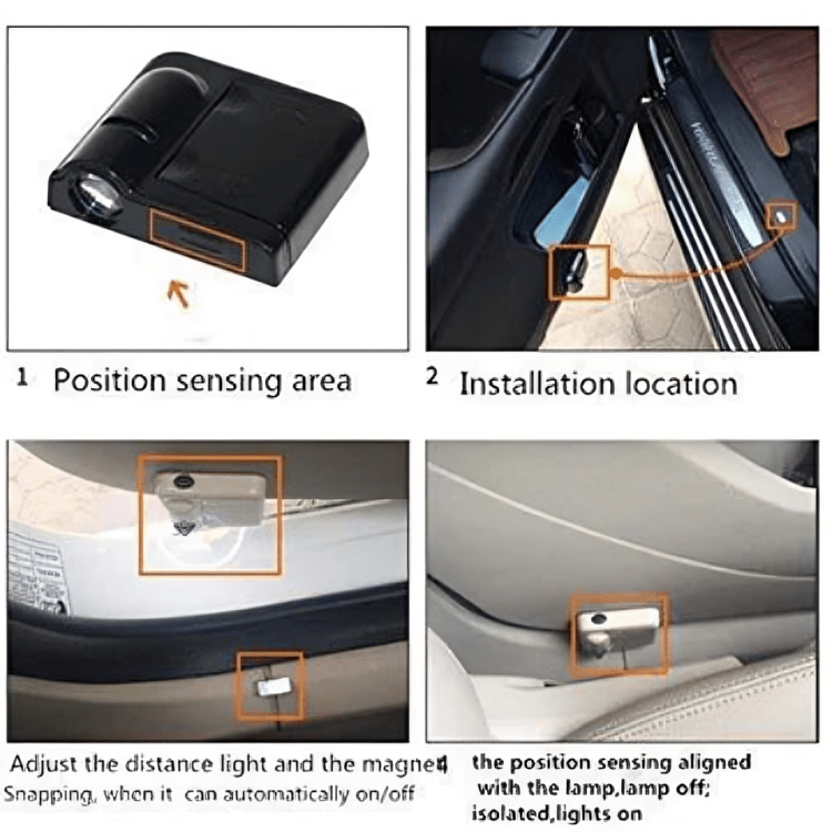 Wireless Car Logo Projector