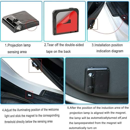 Wireless Car Logo Projector